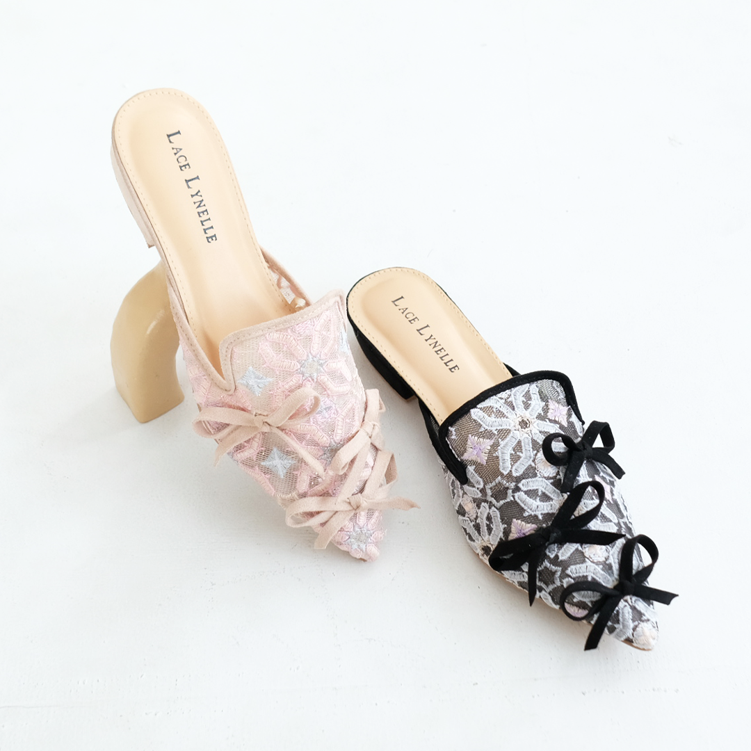 LACE LYNELLE HEELS MAJA