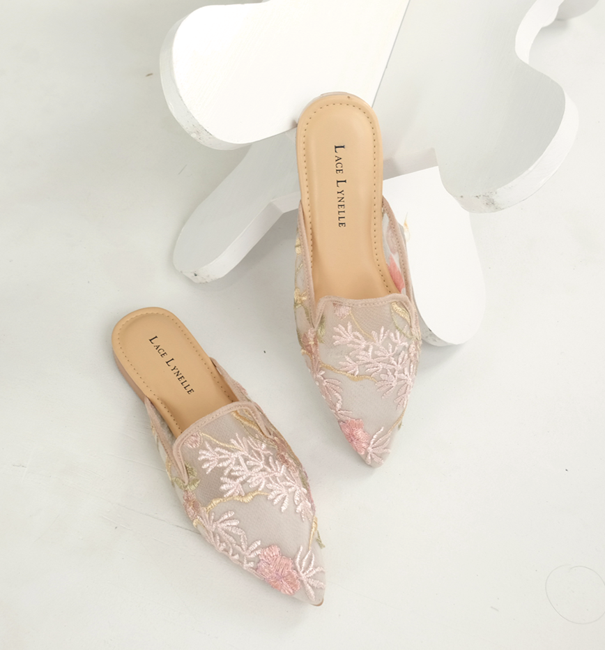 LACE LYNELLE MULES ELLERY