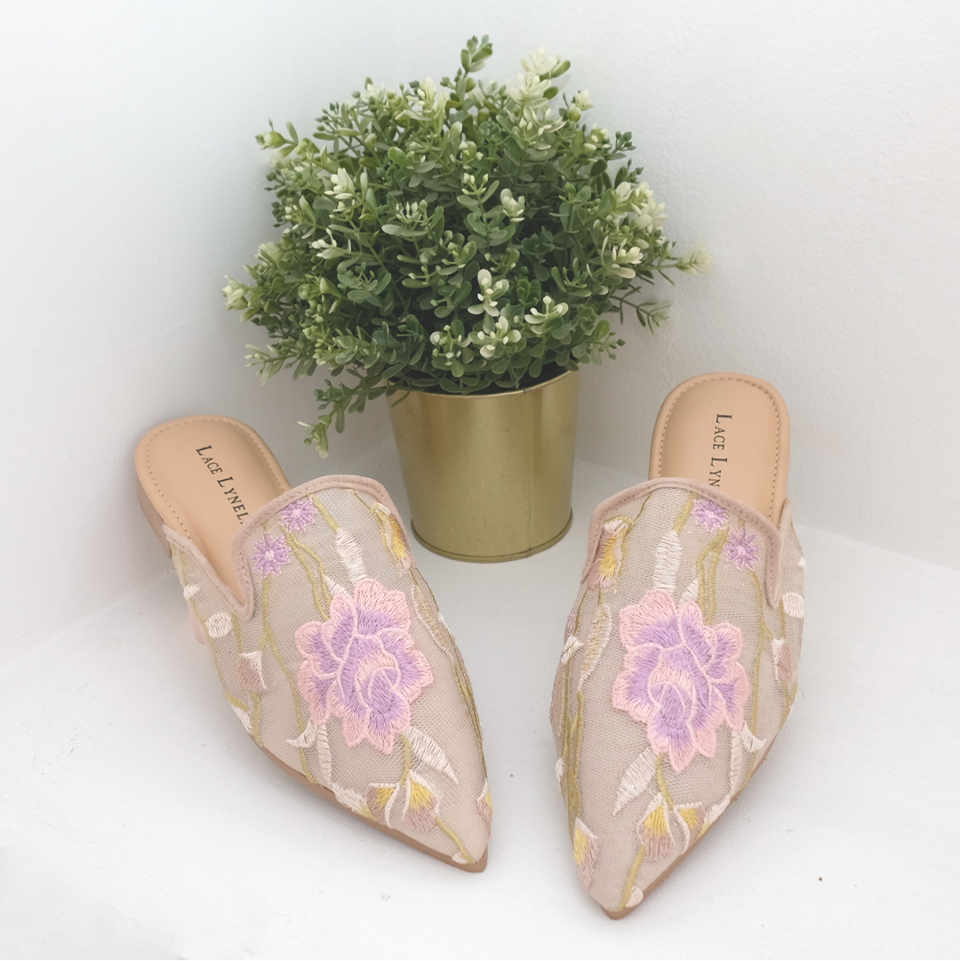 LACE LYNELLE MULES CARLA