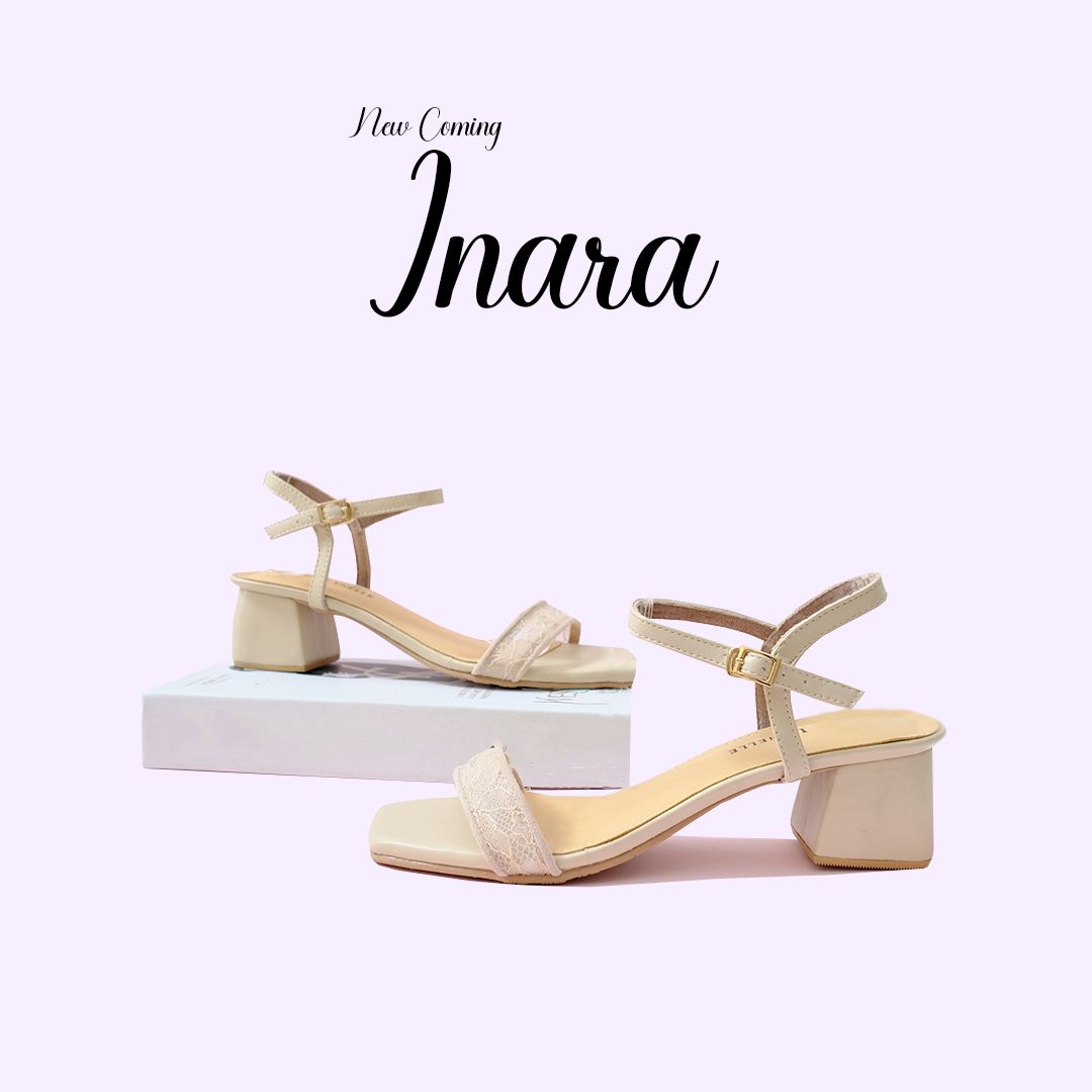 LACE LYNELLE HEELS CHUNKY INARA