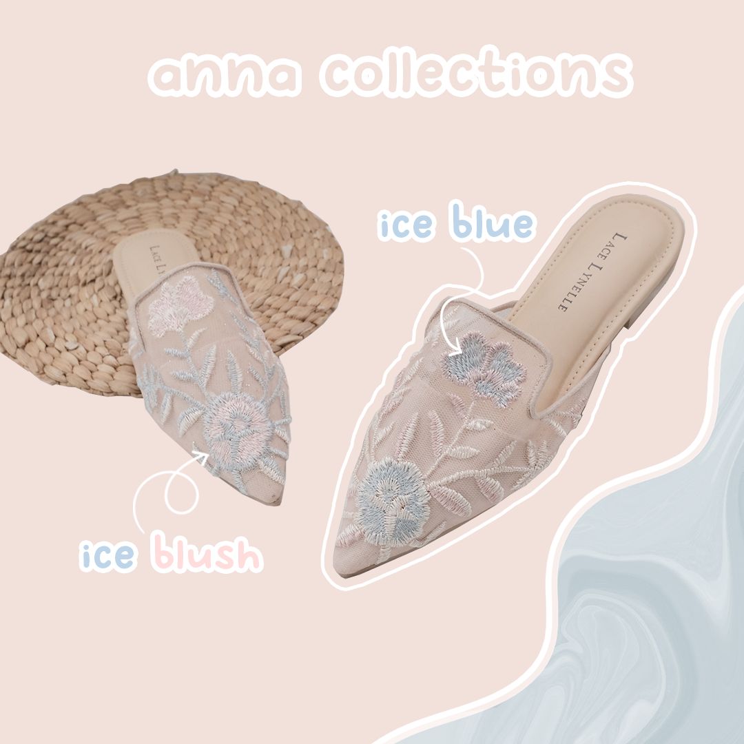 LACE LYNELLE MULES ANNA