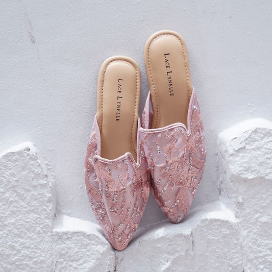 LACE LYNELLE MULES ALLYSA